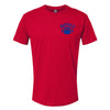 Left Chest Football T Shirt