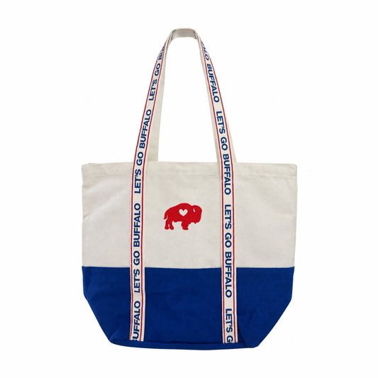 Let's Go Buffalo Canvas Tote