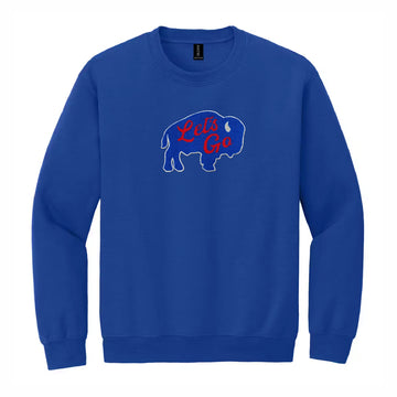 Let's Go Chenille Patch Sweatshirt