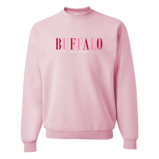 Buffalo NY Embroidered Sweatshirt