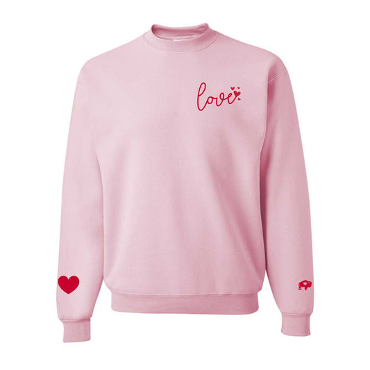 Love Script Sweatshirt