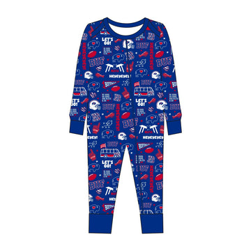 Infant Football Icon Pajama
