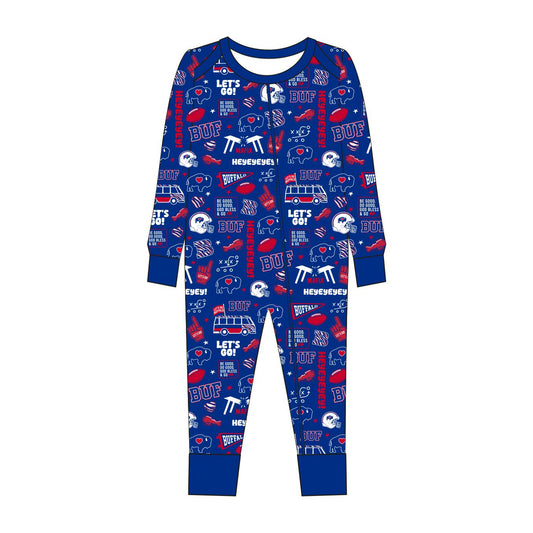 Infant Football Icon Pajama