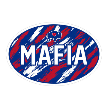 Oval Mafia Sticker