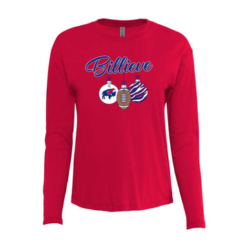 Billieve Ornament Ladies Long Sleeve