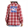 Red Plaid Buffalo Football Flannel