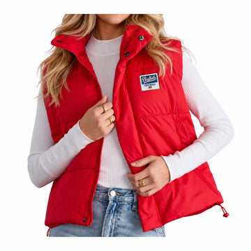 Red Puffer Vest