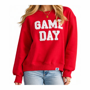 Game Day Chenille Patch Sweatshirt