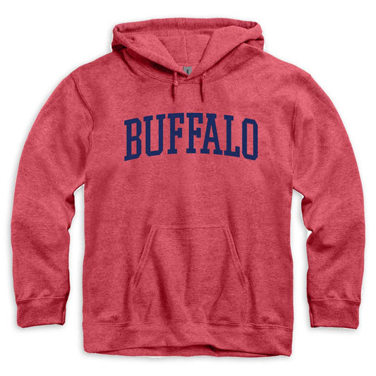 Felt Heathered Collegiate Hoodie