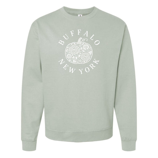 Floral Pumpkin Sweatshirt