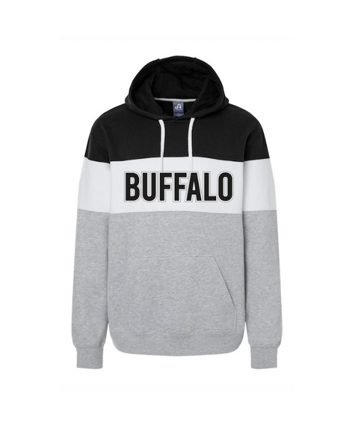 Buffalo Colorblock Hoodie – Buffalove Apparel