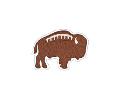 Diecut Football Mini Sticker