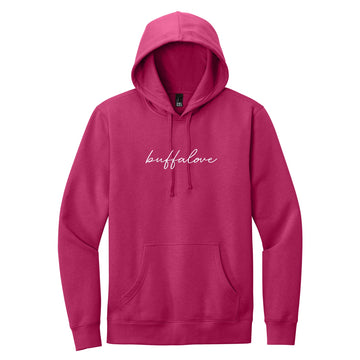 Script Embroidered Hoodie