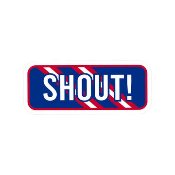 Shout Mini Sticker