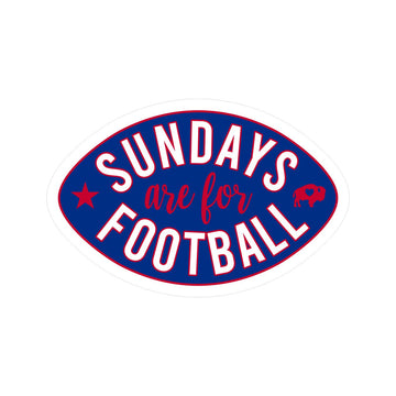 Sundays Are For Football Sticker
