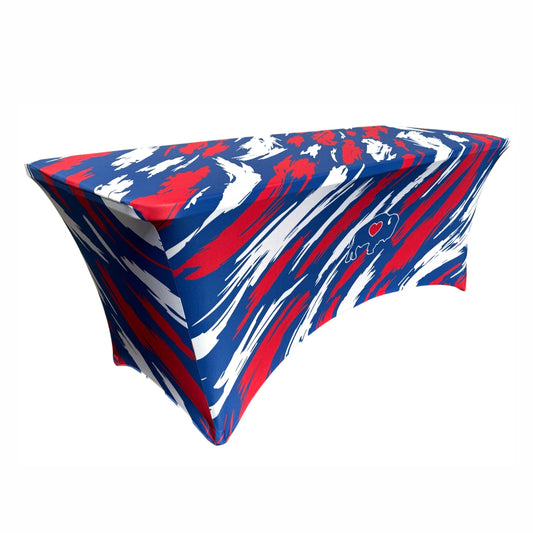 Patterned 6' Tablecloth