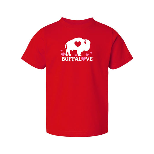 Toddler Buffalo Hearts T Shirt