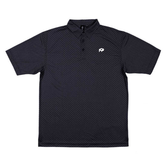 Mens Polka Dot Polo