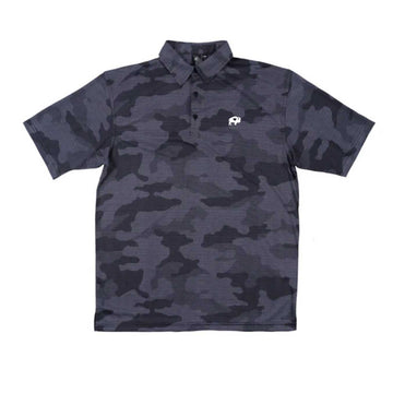 Mens Camo Polo