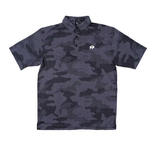 Mens Camo Polo