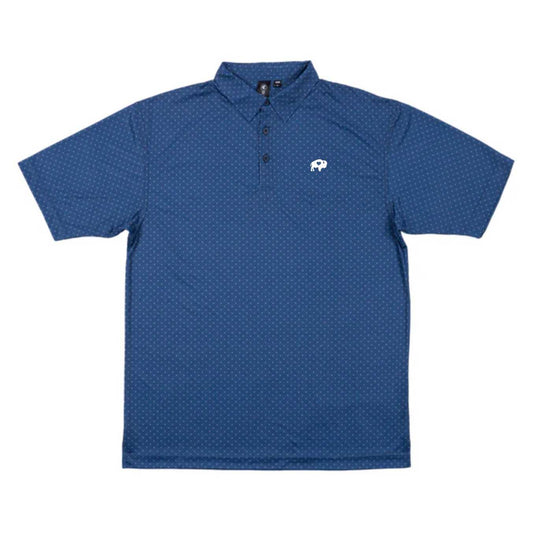 Mens Polka Dot Polo