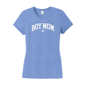 Ladies Boy Mom T Shirt
