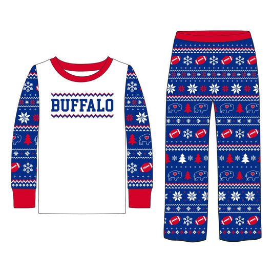 Youth Christmas Icon Pajama Set