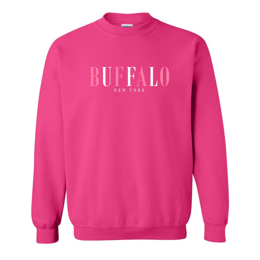 Buffalo NY Embroidered Sweatshirt
