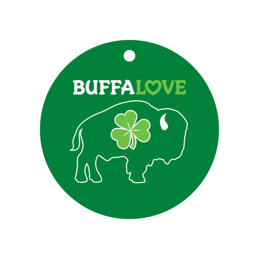 Buffalove Irish Ornament