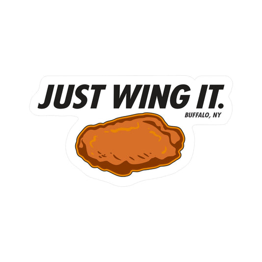 Just Wing It Sticker