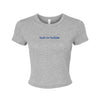Ladies Built For Buffalo Mid-Crop T Shirt