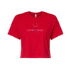 Ladies New Home Crop T Shirt