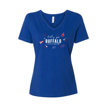Ladies Let's Go Icon V Neck