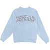 Buffalo Floral Patch Mock Sweatshirt