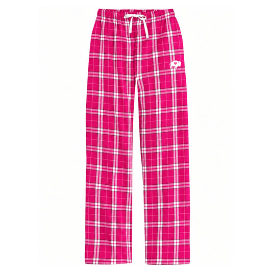 Pink Plaid Pajama Pants