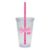 Buffalo Script Plastic Tumbler
