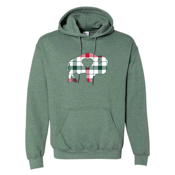 Plaid Buffalo Hoodie