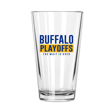 Buffalo Hockey Playoff Pint Glass