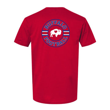 Buffalo Football Circle T Shirt