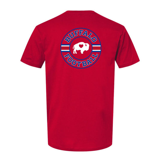 Buffalo Football Circle T Shirt