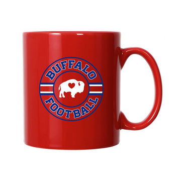 Football Circle Coffee Mug