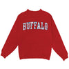 Buffalo Floral Patch Mock Sweatshirt