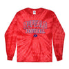 Collegiate Buffalo Football Tie Dye Long Sleeve
