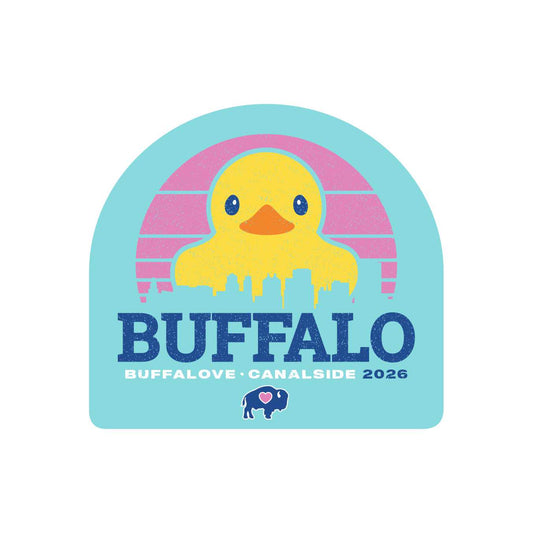 Duck Skyline Sticker