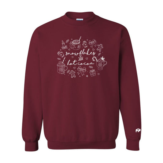 Snowflake And Cocoa Sweatshirt