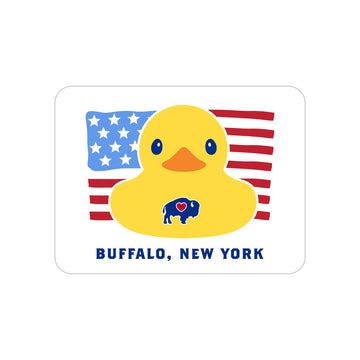 Duck Flag Sticker