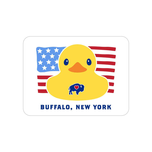 Duck Flag Sticker