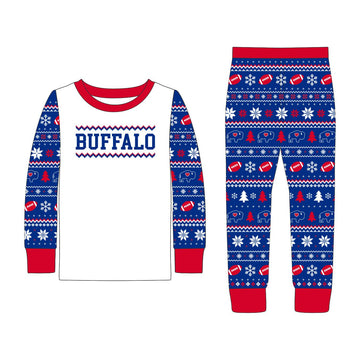 Toddler Christmas Icon Pajama Set