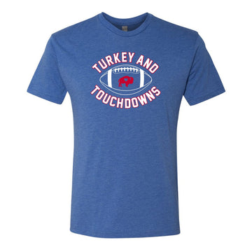 Turkey & Touchdowns  T Shirt