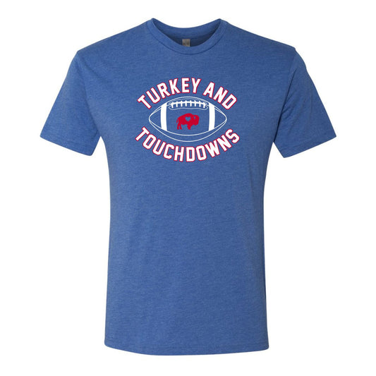 Turkey & Touchdowns  T Shirt